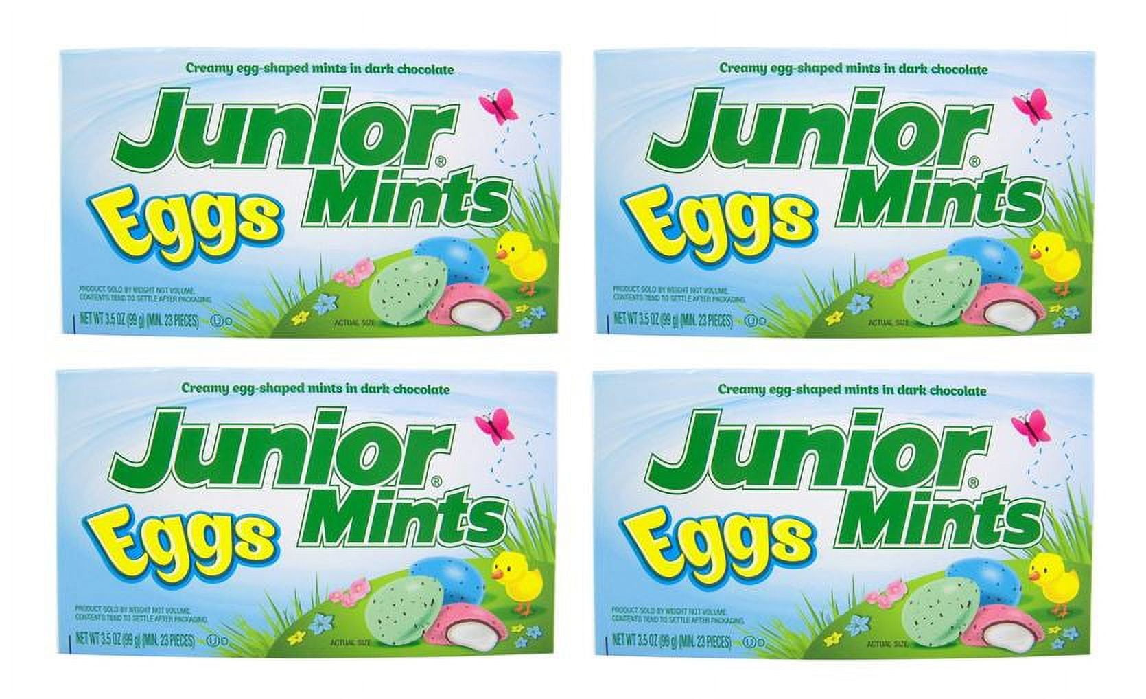 PSLLC JUNIOR MINTS EGGS Limited Edition Easter Spring Dark Chocolate Candy Candies Gluten Free