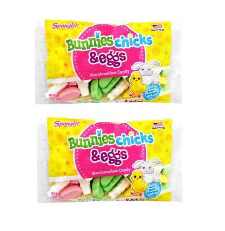 PSLLC Spangler Bunnies, Chicks, and Eggs Marshmallow Easter Candy 4