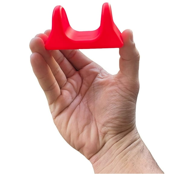 PSO-Rite Mini Muscle Release Tool and Handheld Personal Self Massager, Mini Deep Tissue Massage Tool, Sunset Red