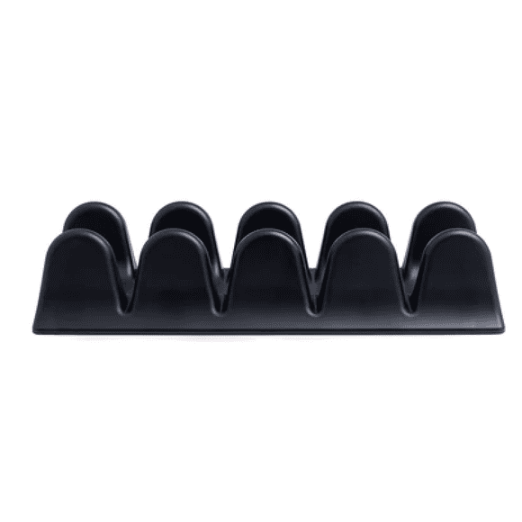PSO-Rite Spine Back Massage Tool and Muscle Release, Full Back and Hip Deep Tissue Massage Tool and Stretcher, Night Black