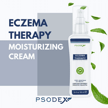 PSODEX Eczema Therapy Cream - Relieving Itching, Dryness, and Redness, Nourishing and Protecting Your Skin - with Aloe Vera, Vitamins, Tea Tree Oil - 3.4 fl oz