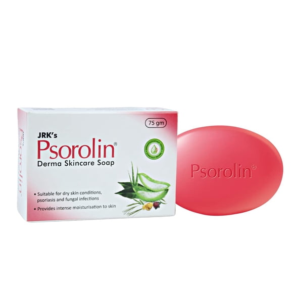 PSOROLIN Derma skin care MZF22 soap 75 gm (1)