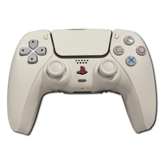 Control Retro Ps5 PSOne Retro CD White Inspired DualSense PS5 Controller - Walmart.com