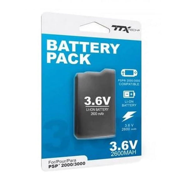 PSP 2000/3000 3.6 V 2600 Mah Battery Pack Replacement