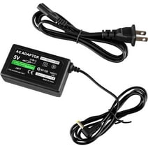 PSP Charger, AC Adapter Wall Charger Compatible with Sony PSP-110 PSP-1001 PSP 1000 / PSP Slim & Lite 2000 / PSP 3000 - Replacement Model
