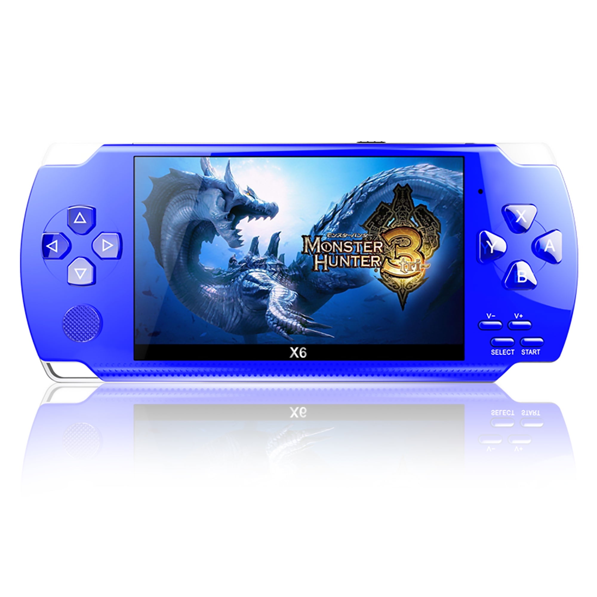 PSP Handheld Game Machine X6 Updated Version 8GB Digital Camera Function High Definition Color Large Screen Over 10000 Free Games