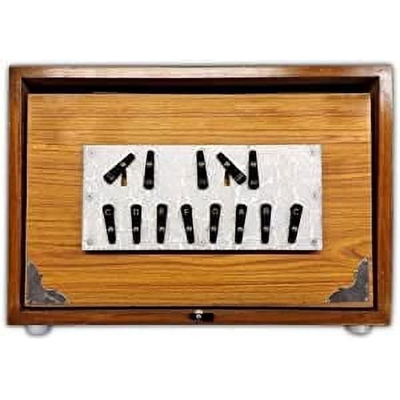 PSQURMART Wooden Temple with LED Light for Home and OfficeHome TemplePuja Mandir Wall Hanging & Table Top Home White Mandir Size-H-24 X W-16 X D-12