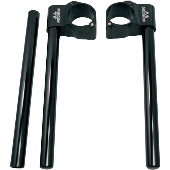 PSR 50mm Black Handlebar Clip-Ons w/Spare Bar (00-00183-22)