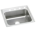 thumbnail image 1 of PSR22194 Gourmet Pacemaker Stainless Steel Single Bowl Top Mount Sink with 4 Faucet Holes, 1 of 5