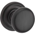 thumbnail image 1 of PSROUTRR112 Passage Round Knob and Traditional Round Rose with 6AL Latch and Dual Strike Venetian Bronze Finish, 1 of 4
