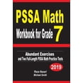 thumbnail image 1 of PSSA Math Workbook for Grade 7: Abundant Exercises and Two Full-Length PSSA Math Practice Tests, (Paperback), 1 of 1