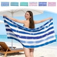 thumbnail image 1 of PSVFUJZ Beach Towel Microfiber Double Sided Fleece 59x29in Large Bath Towel Soft Absorbent Quick Wash Towel,Sand Free Towel for Swimming Pool,Travel, Beach and Outdoor Water Activities Use, 1 of 7