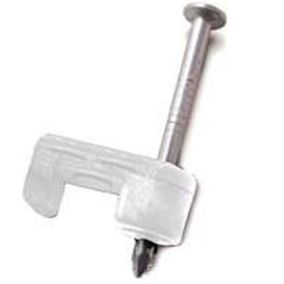 PSW-165 0.25 in. Coaxial Staple - White