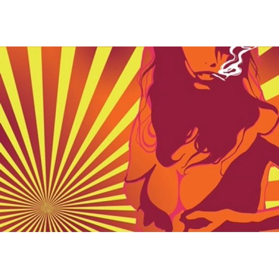 PSYCHEDELIC GIRL Poster (24 x 36)