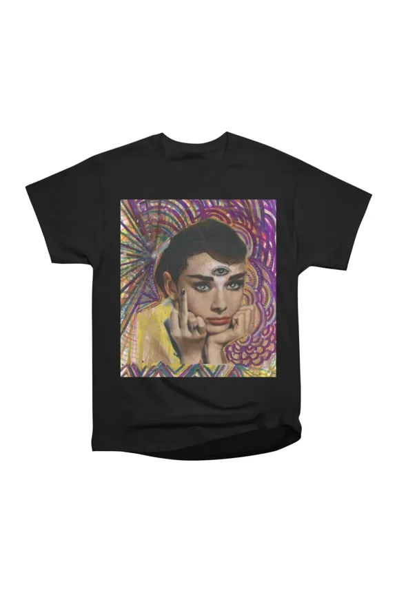 PSYCHIC AUDREY T-Shirt Tee Gift For Him Merch For Her Apparel For Friend