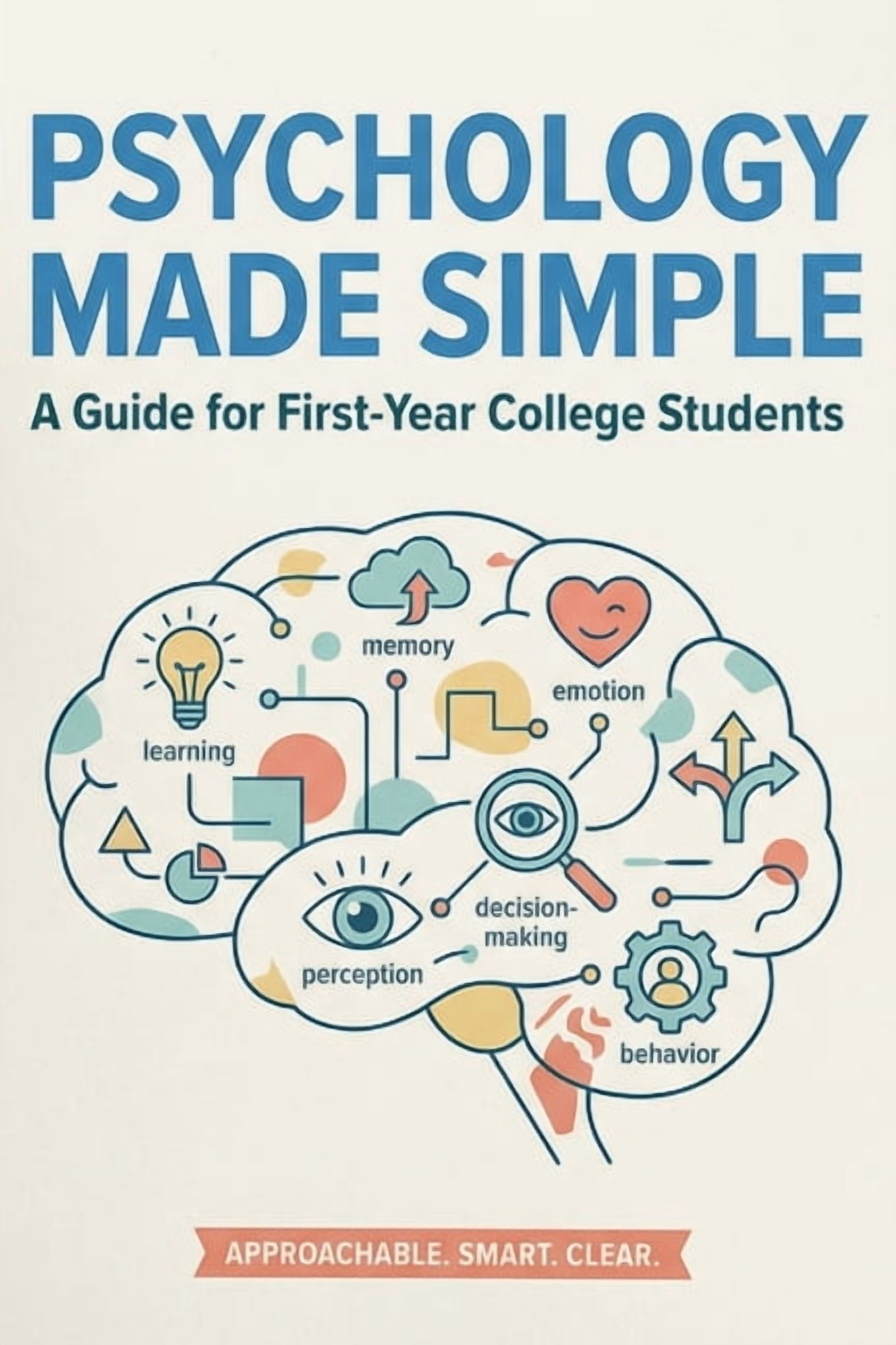 PSYCHOLOGY MADE SIMPLE The Complete Guide to Introductory Psychology: For First-Year College Students, (Paperback)