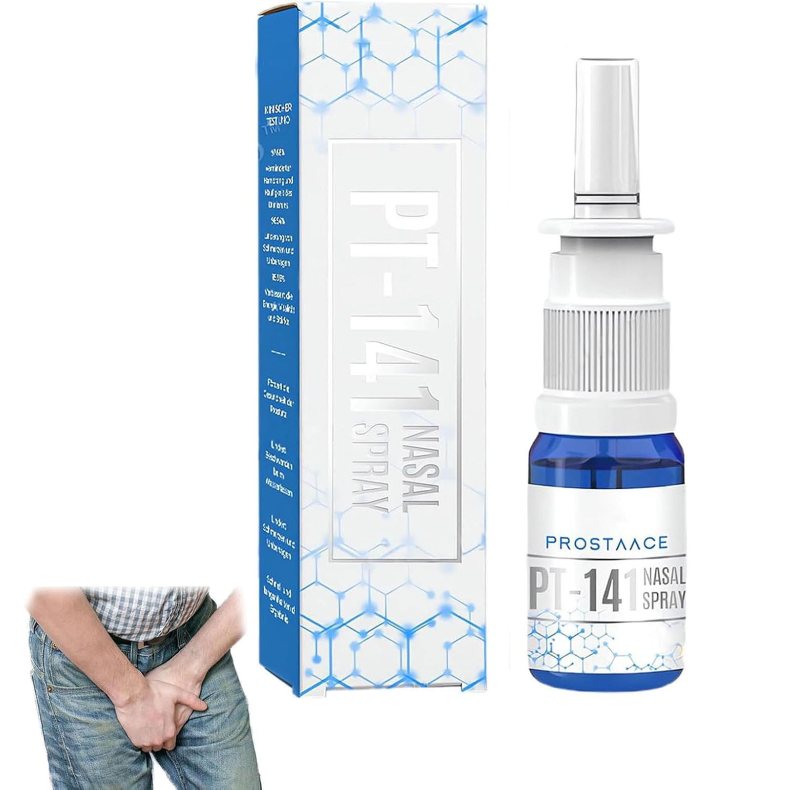 PT 141 Peptide Nasal Spray, Professional_Prostate Spray Improves