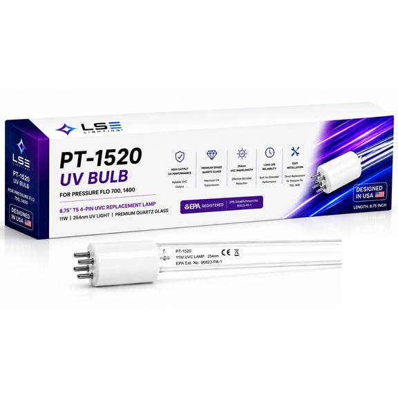 PT-1520 PT1520 11W UV Bulb for Laguna Pressure-Flo Filter