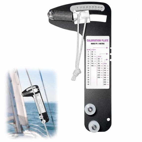 PT-1M Sailboat Rigging Tension Gauge,Professional Wire Rope Standing Rigging,Accurate Hands-Off Wire Rope Tool,for Sail Rigging