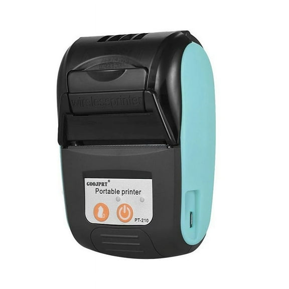 PT-210 Portable Thermal Printer Handheld 58mm Receipt Printer for Retail Stores Restaurants Factories Logistics