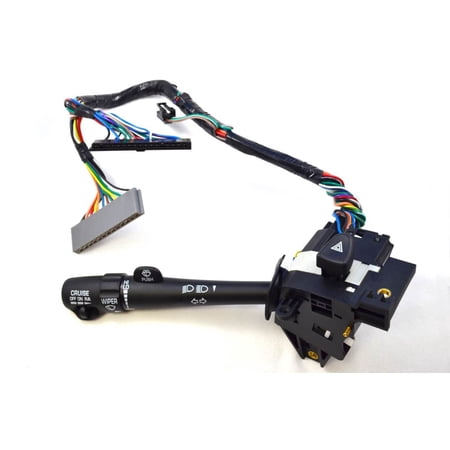 PT Auto Warehouse CBS-1375 - Combination Switch - with Cruise Control, Dimmer, Turn Signal, Windshield Wiper, Hazard Warning