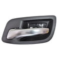 thumbnail image 1 of PT Auto Warehouse CH-2201RA-RL - Interior Inner Inside Door Handle, Silver Lever with Black Housing - Rear Left Driver Side, 1 of 2