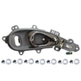 thumbnail image 1 of PT Auto Warehouse CH-2311MG-FR - Interior Inner Inside Door Handle, Gray Housing with Chrome Lever - Passenger Side Front Fits select: 2006-2010 CHRYSLER PT CRUISER, 1 of 2