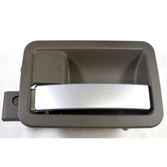 PT Auto Warehouse CH-2457PE-LH - Inner Interior Inside Door Handle, Khaki (Beige/Tan) Housing with Silver Lever - Driver Side Fits select: 2004-2009 DODGE DURANGO, 2007-2009 CHRYSLER ASPEN