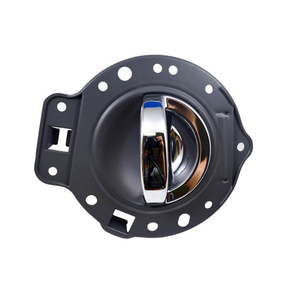 PT Auto Warehouse CH-2823MG-RH - Inner Interior Inside Door Handle, Gray Housing with Chrome Lever - Passenger Side Fits select: 2006-2010 JEEP COMMANDER