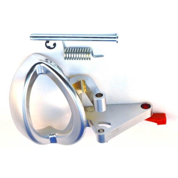 PT Auto Warehouse CH-2824SM-RH - Inner Interior Inside Door Handle, Satin Chrome - Passenger Side Fits select: 2002-2005,2007 JEEP LIBERTY