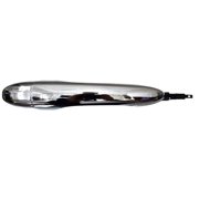 PT Auto Warehouse CH-3203M-RRK - Exterior Outer Outside Door Handle, Chrome - Rear Right Passenger Fits select 2014-2018 JEEP CHEROKEE, 2013-2016 DODGE DART