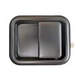 thumbnail image 1 of PT Auto Warehouse CH-3833S-FR - Outer Exterior Outside Door Handle, Chrome - Passenger Side Front Fits select: 1997-2006 JEEP WRANGLER / TJ, 1 of 2