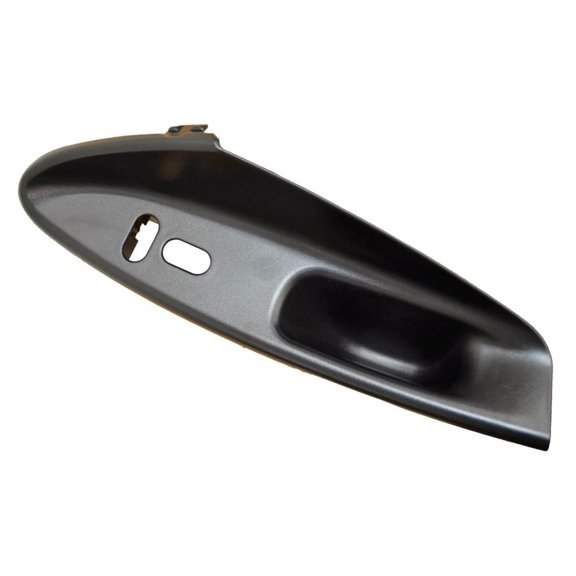 PT Auto Warehouse FO-2085A-FR - Inside Interior Inner Door Panel Pull-Handle Switch Housing Repair Kit, Textured Black, 2-Door Coupe ONLY - Passenger Side Fits select: 1994-2004 FORD MUSTANG