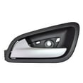 thumbnail image 1 of PT Auto Warehouse FO-2348RA-RL - Interior Inner Inside Door Handle, Silver Lever with Black Housing - Rear Left Driver Side, 1 of 2