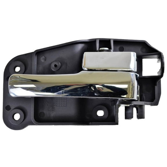 PT Auto Warehouse FO-2387M-FR - Inner Interior Inside Door Handle, Chrome - Passenger Side Front Fits select: 2000-2002 LINCOLN LS