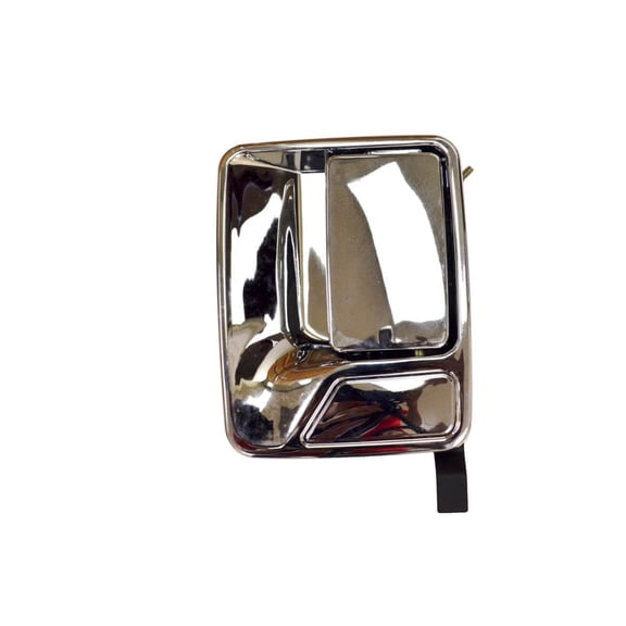 PT Auto Warehouse FO-3523M-RL - Outer Exterior Outside Door Handle, Chrome - Driver Side Rear Fits select: 1999-2014 FORD F250, 1999-2014 FORD F350
