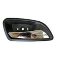 thumbnail image 1 of PT Auto Warehouse GM-2006MA-RH - Interior Inner Inside Door Handle, Black (Ebony) Housing with Chrome Lever - Passenger Side Fits select: 2011-2015 CHEVROLET CRUZE, 1 of 2