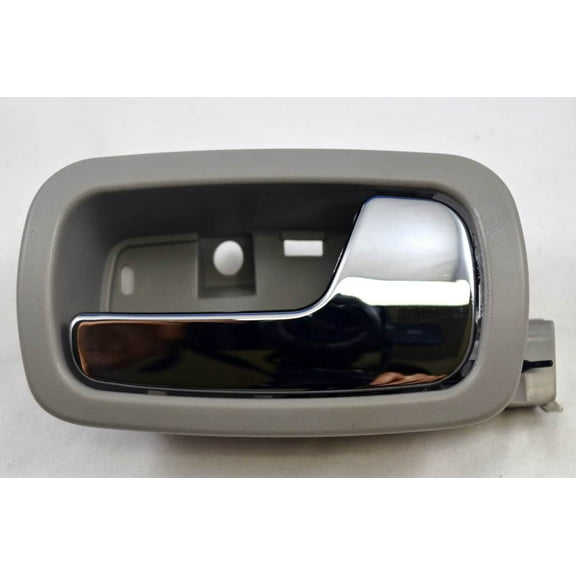PT Auto Warehouse GM-2007MG-FR - Inner Interior Inside Door Handle, Gray Housing with Chrome Lever - Passenger Side Front Fits select: 2005-2010 CHEVROLET COBALT
