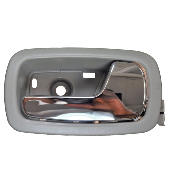 PT Auto Warehouse GM-2007MG-RR - Interior Inner Inside Door Handle, Gray Housing with Chrome Lever - without Power Window, Passenger Side Rear Fits select: 2005-2010 CHEVROLET COBALT
