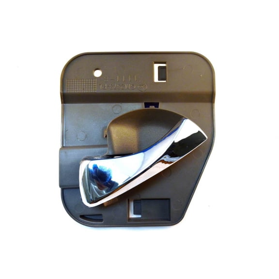 PT Auto Warehouse GM-2373MG-RL - Inner Interior Inside Door Handle, Gray Housing with Chrome Lever - Driver Side Rear Fits select: 2004-2007 CHEVROLET MALIBU, 2008 CHEVROLET MALIBU LS
