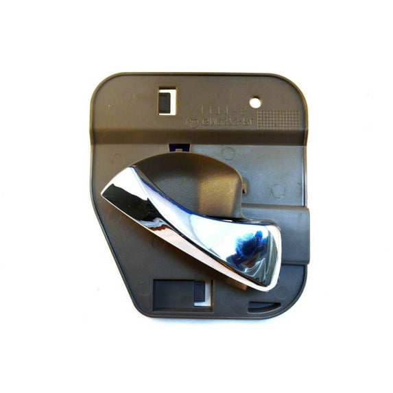 PT Auto Warehouse GM-2373MG-RR - Inner Interior Inside Door Handle, Gray Housing with Chrome Lever - Passenger Side Rear Fits select: 2004-2007 CHEVROLET MALIBU, 2008 CHEVROLET MALIBU LS
