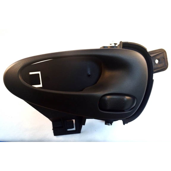 PT Auto Warehouse GM-2383G-RR - Inner Interior Inside Door Handle, Gray - Passenger Side Rear Fits select: 1999-2005 PONTIAC GRAND AM