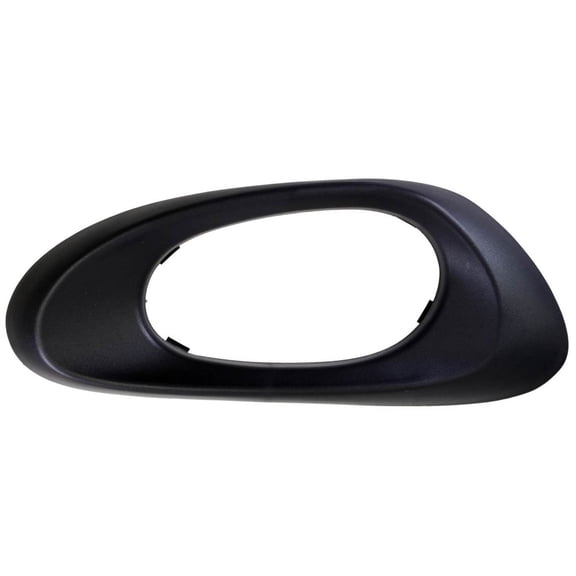 PT Auto Warehouse GM-2721A-2RR - Inner Interior Inside Door Handle Trim, Black - Passenger Side Rear Fits select: 2002-2009 CHEVROLET TRAILBLAZER