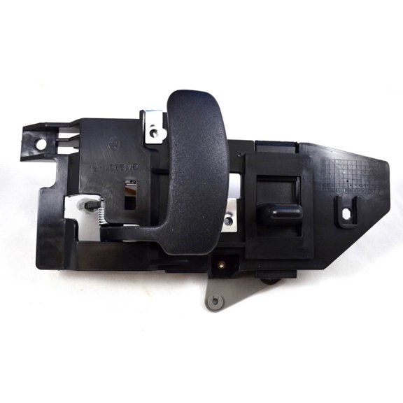 PT Auto Warehouse GM-2901A-FL - Inner Interior Inside Door Handle, Black Housing with Black Lever - Driver Side Front