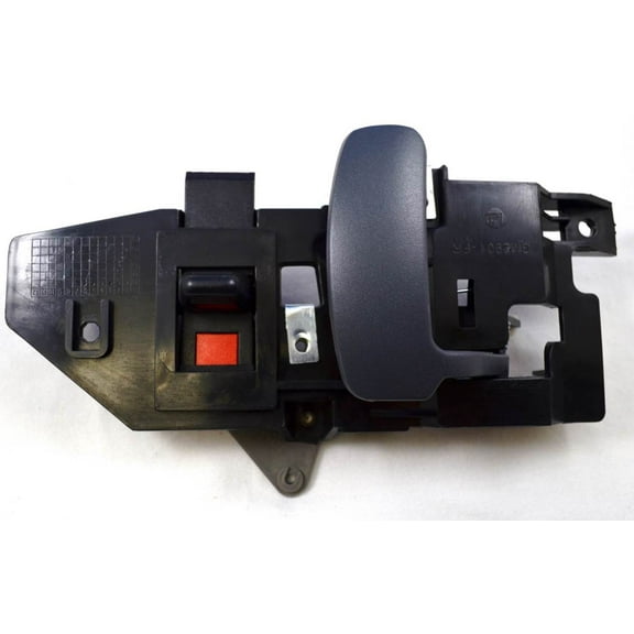 PT Auto Warehouse GM-2901G-FR - Inner Interior Inside Door Handle, Black Housing with Gray Lever - Passenger Side Front Fits select: 2004-2013 CHEVROLET EXPRESS G3500