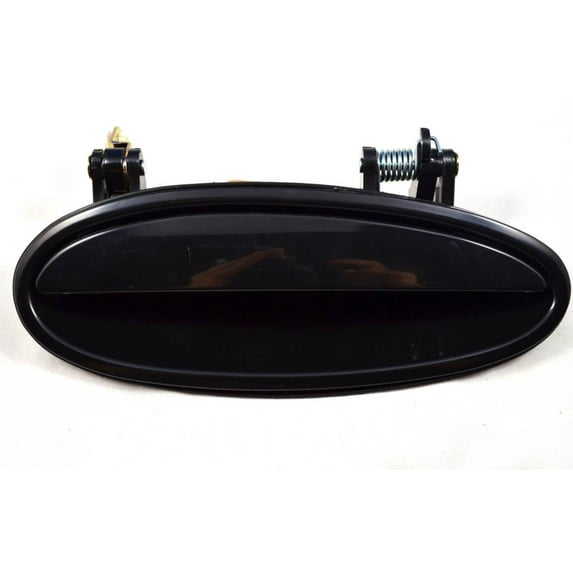 PT Auto Warehouse GM-3393S-RR - Outer Exterior Outside Door Handle, Smooth Black - Passenger Side Rear Fits select: 2000-2005 CHEVROLET IMPALA, 1997-2008 PONTIAC GRAND PRIX