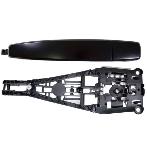 PT Auto Warehouse GM-3563P-2RLK - Outer Exterior Outside Door Handle/Base, Primed Black - Rear Left Driver Side Fits select: 2011-2015 CHEVROLET CRUZE, 2013-2015 CHEVROLET MALIBU