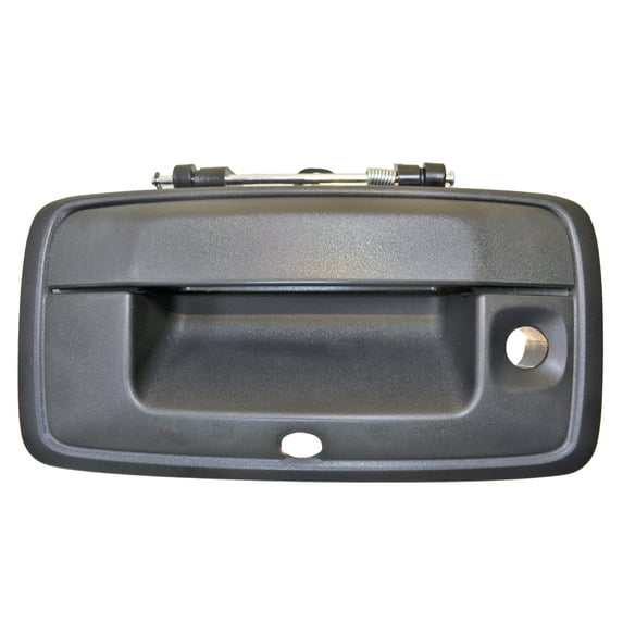 PT Auto Warehouse GM-3566A-TGC - Exterior Outer Outside Door Handle, Textured Black - with Camera Hole Fits select: 2015-2020 CHEVROLET COLORADO, 2015-2020 GMC CANYON