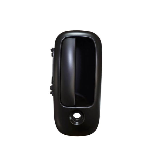 PT Auto Warehouse GM-3906S-FR - Outer Exterior Outside Door Handle, Smooth Black - Passenger Side Front Fits select: 2010-2019 CHEVROLET EXPRESS G2500, 2010-2019 CHEVROLET EXPRESS G3500