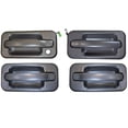 thumbnail image 1 of PT Auto Warehouse GM-3951A-QPK - Outer Exterior Outside Door Handle, Textured Black - without Keyhole (Front Right), Front/Rear Left/Right, Set of 4 Fits select: 2003-2005 HUMMER H2, 1 of 3